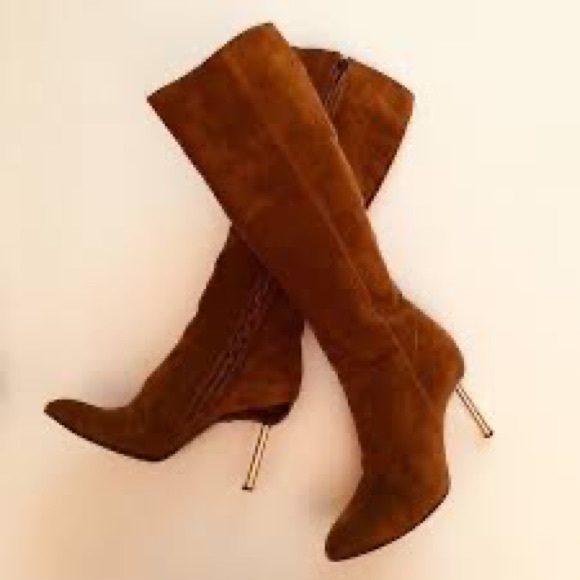 Versace Shoes - Authentic VERSACE Suede Boots size 37 USA 7